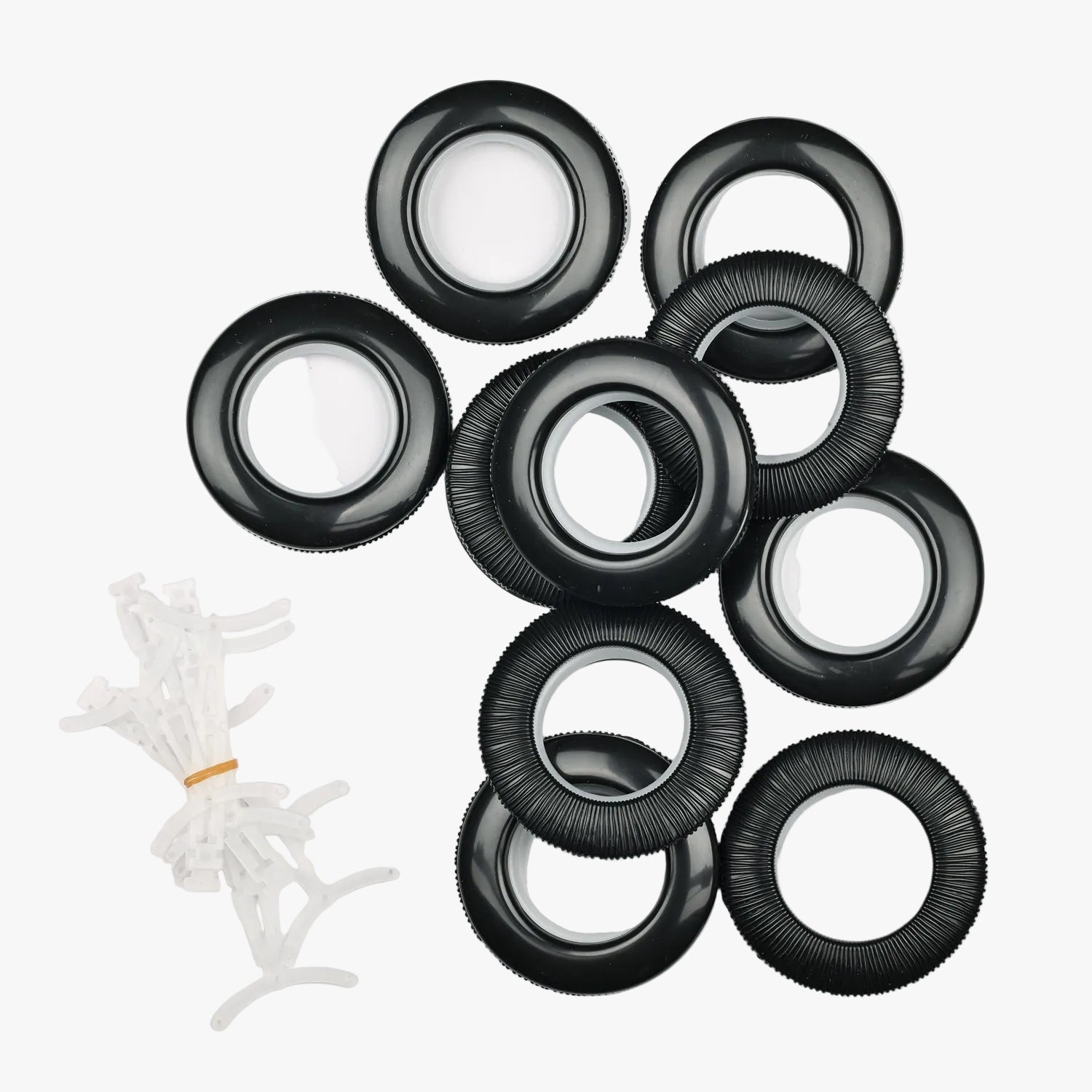 Curtain Eyelet Rings PVC (Pack of 10) - Ragland Fabrics