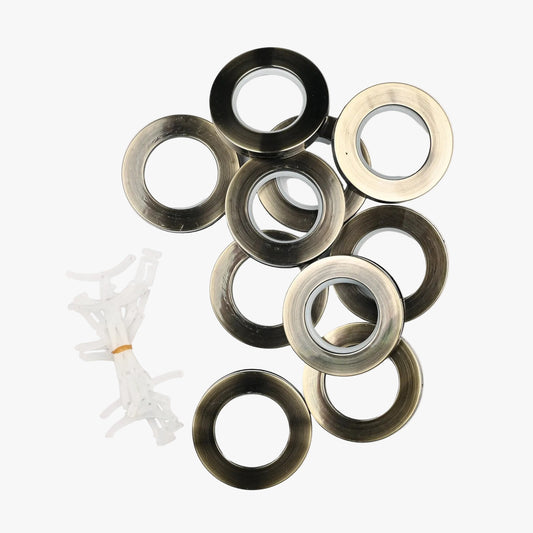 Curtain Eyelet Rings PVC (Pack of 10) - Ragland Fabrics