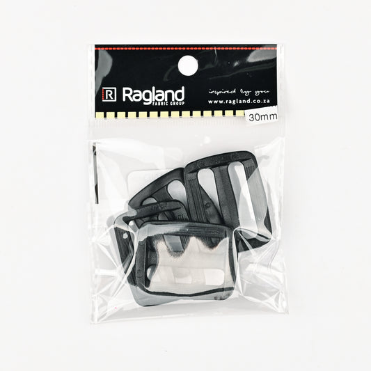 Tri - glides 30mm Plastic - Ragland Fabrics