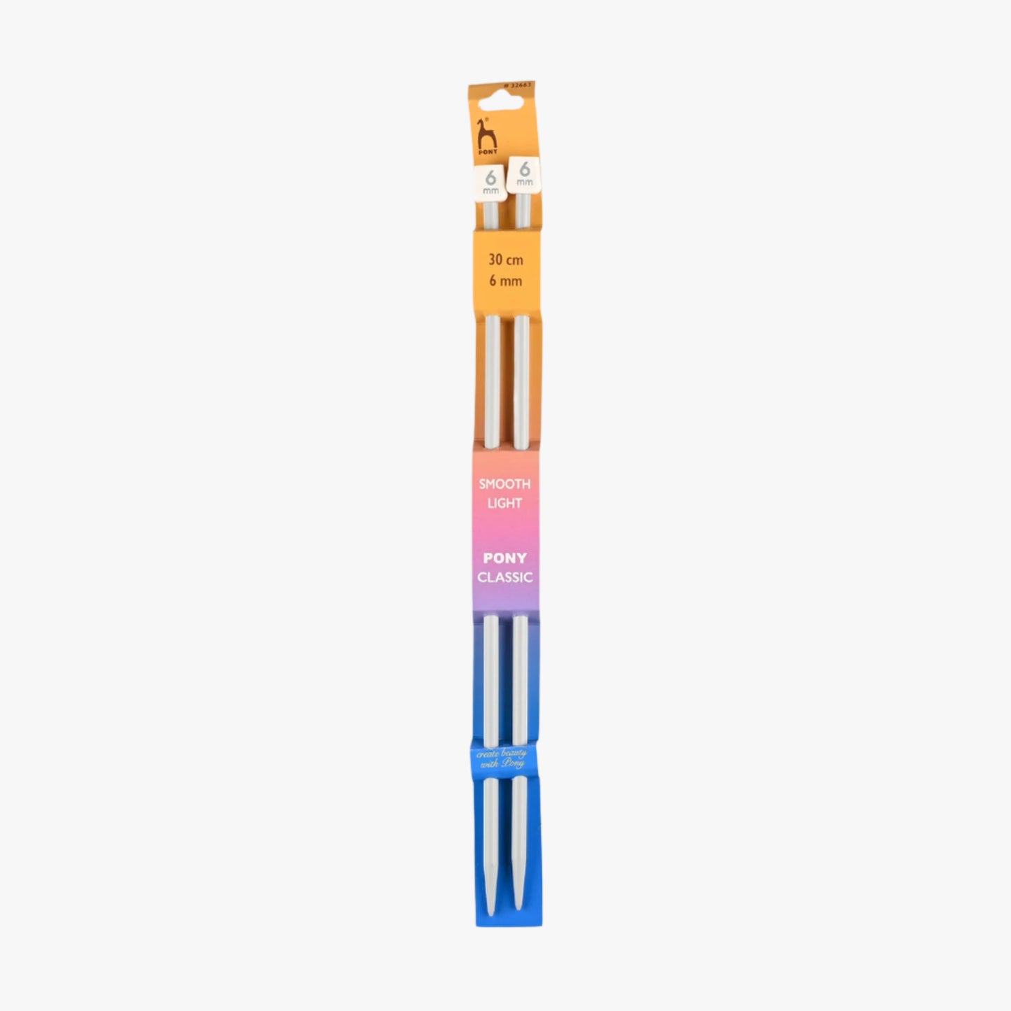 Knitting Needle 30cm / 6mm - Ragland Fabrics