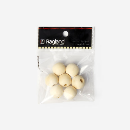 Wooden Beads (Assorted Sizes) - Ragland Fabrics