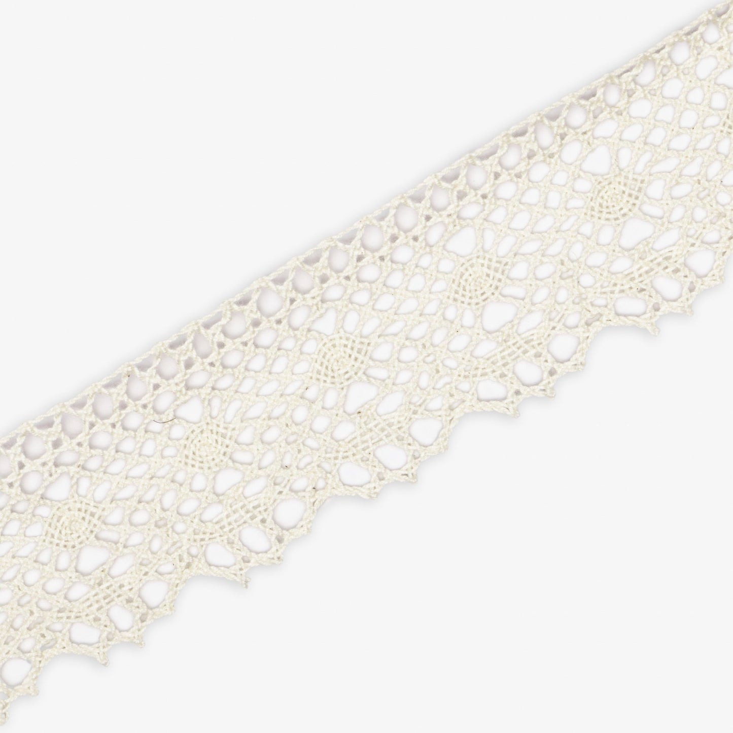 Lace Torchon Cream Art. (693) 70mm - Ragland Fabrics