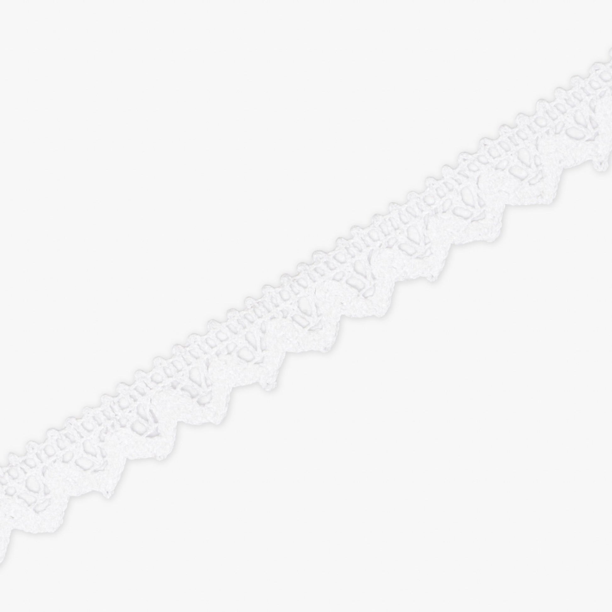 Lace Torchon White Art. (3355NS) 20mm - Ragland Fabrics