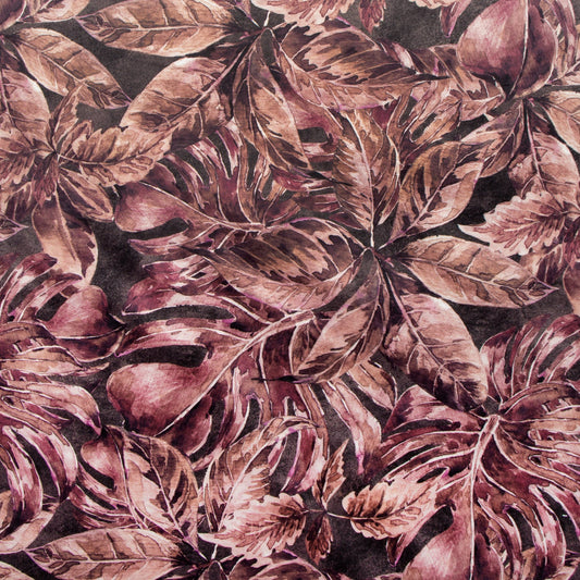 Printed Velvet Sweet Basil Blush 140cm - CLOSEOUT - Ragland Fabrics