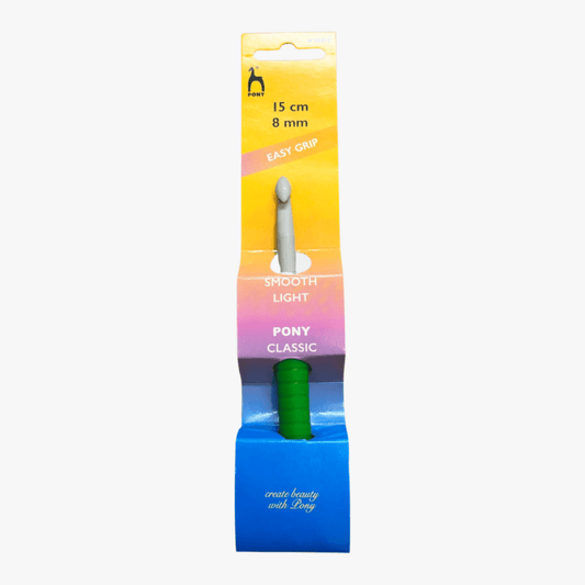 Crochet Hooks Easy Grip 15cm/8mm - Ragland Fabrics