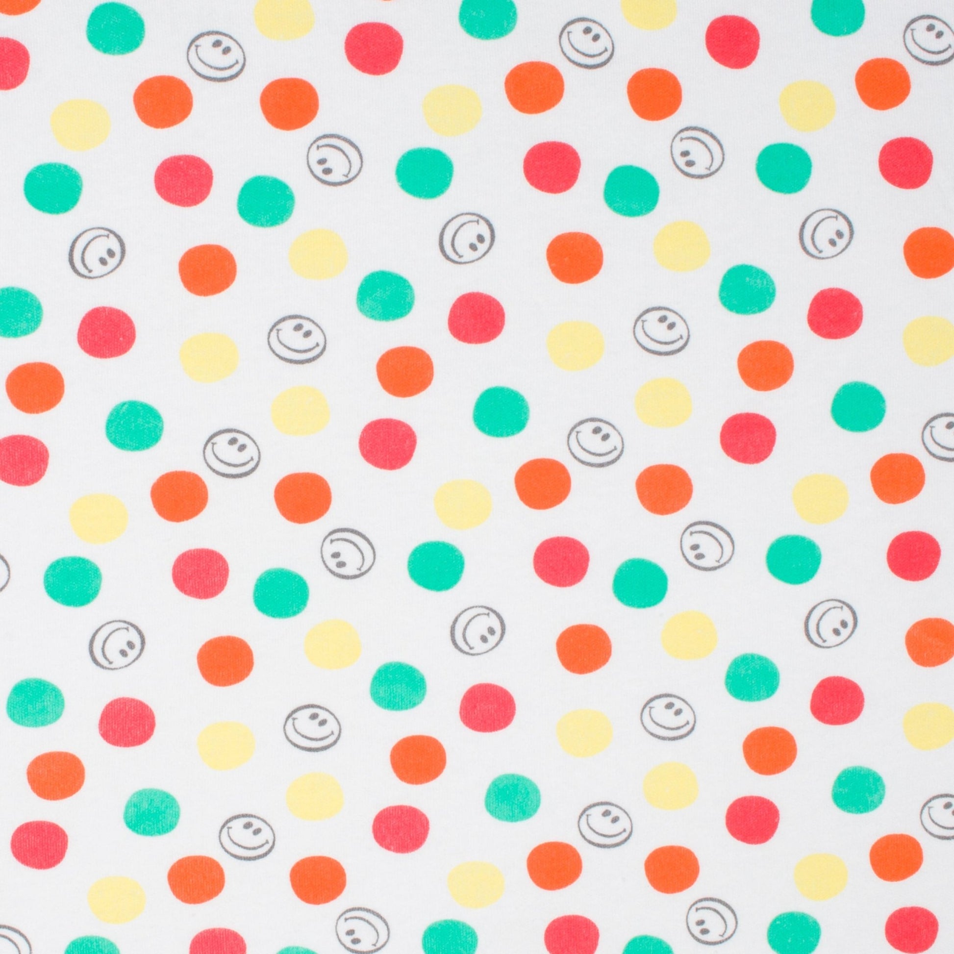 Cotton Knit Smiley Print - Ragland Fabrics