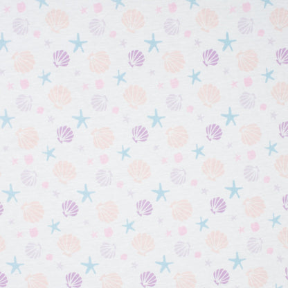Cotton Knit Shells & Star Fish - Ragland Fabrics