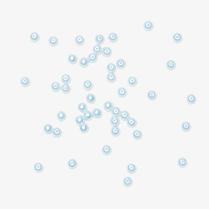 Pearl Beads 6mm | Blue - Ragland Fabrics