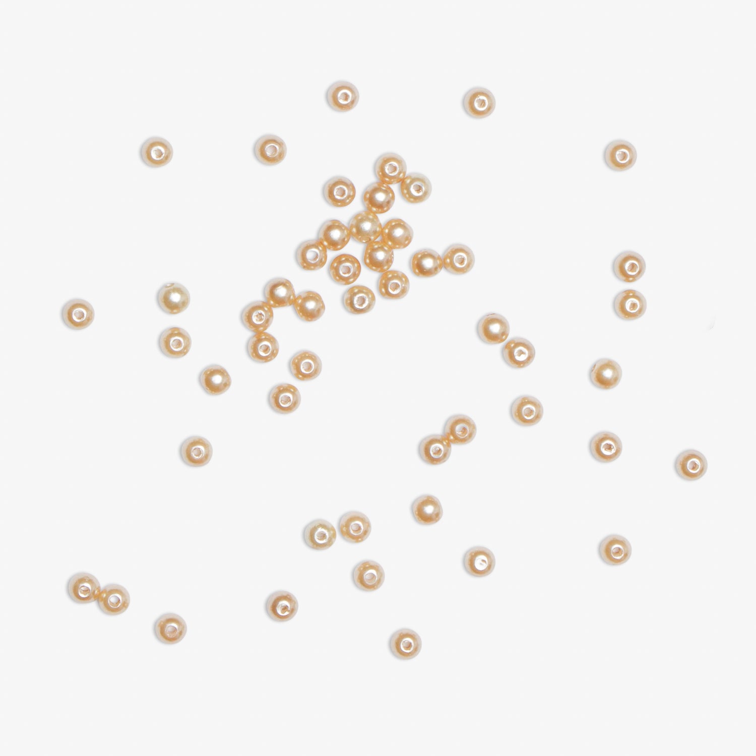 Pearl Beads 6mm | Gold - Ragland Fabrics