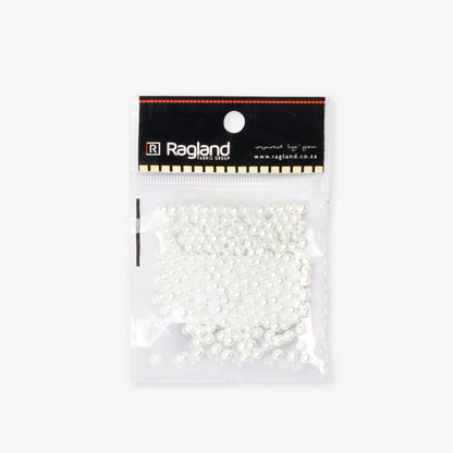 Pearls Beads 4mm Cream - Ragland Fabrics