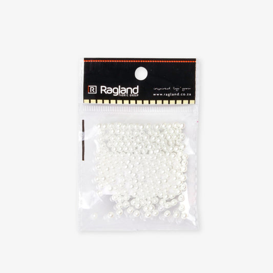 Pearls Beads 4mm Cream - Ragland Fabrics