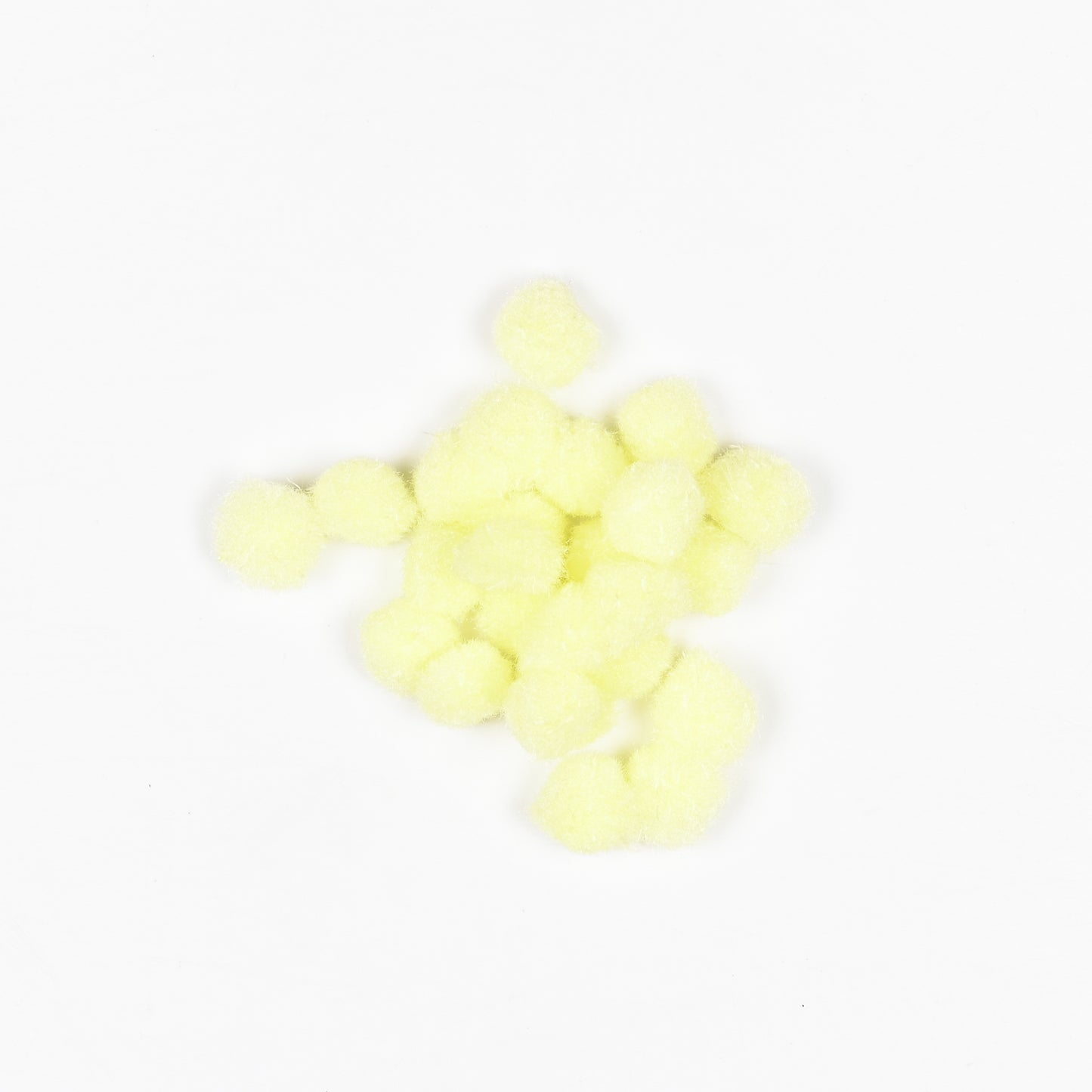 Pom Poms - Yellow 15mm | 25pc TBD - Ragland Fabrics