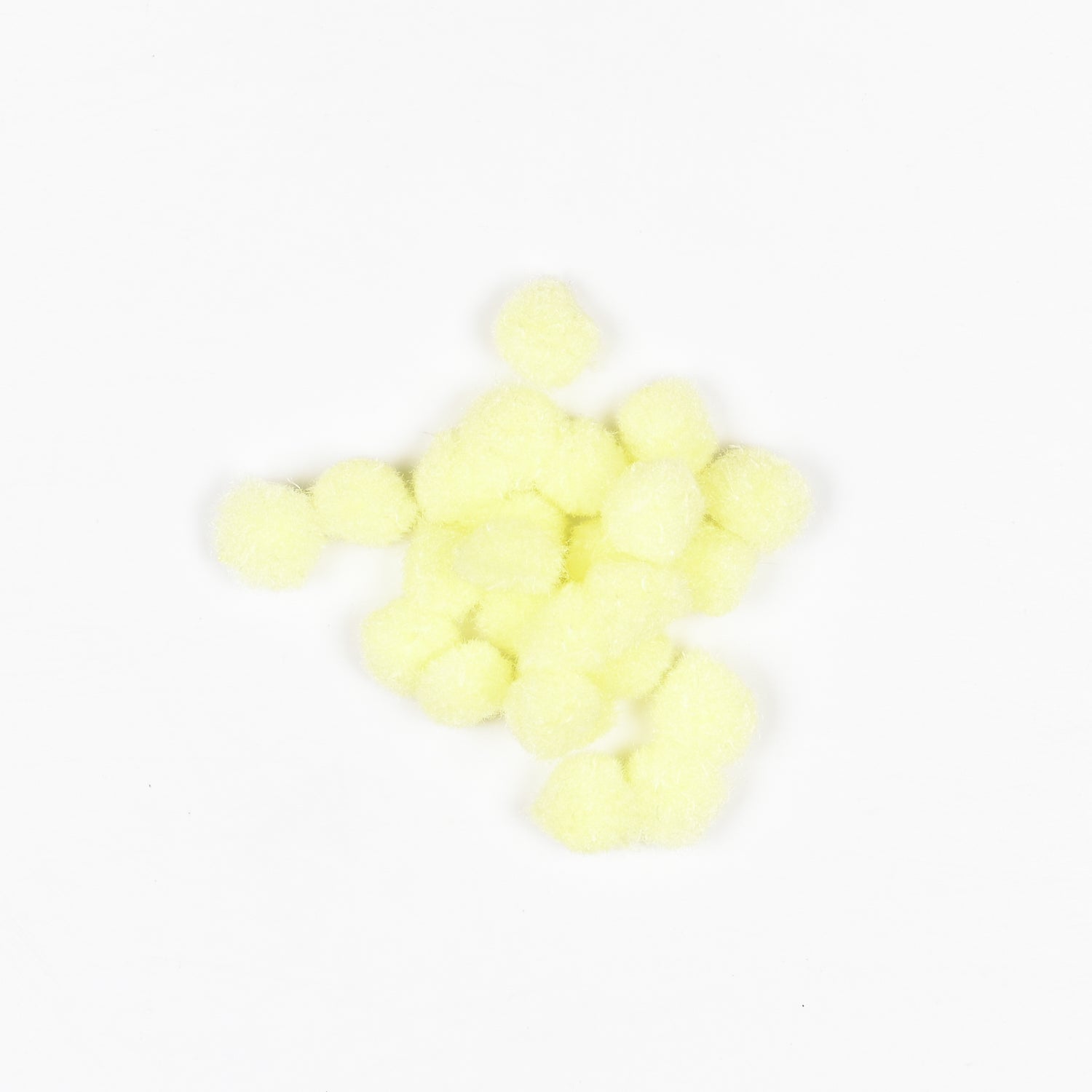 Pom Poms - Yellow 15mm | 25pc TBD - Ragland Fabrics
