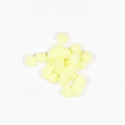 Pom Poms - Yellow 15mm | 25pc TBD - Ragland Fabrics