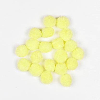 Pom Poms - Yellow 25mm | 25pc & 100pc TBD - Ragland Fabrics