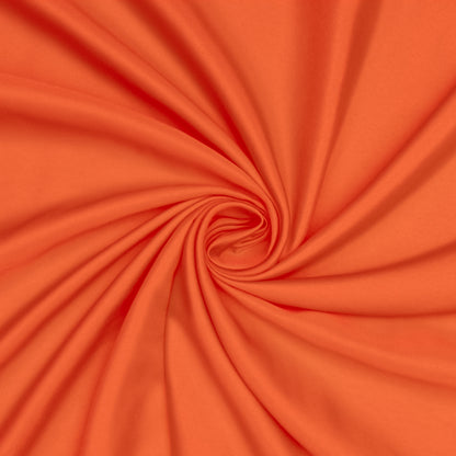 Pongee Lining Orange Col.14 150cm - Ragland Fabrics