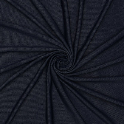 Ponte Roma Fabric 140cm (Navy & Yellow) - Ragland Fabrics