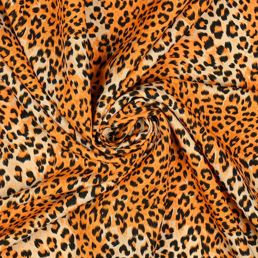 Printed Mini Matt Top Sellers Leopard Print Warm - Ragland Fabrics
