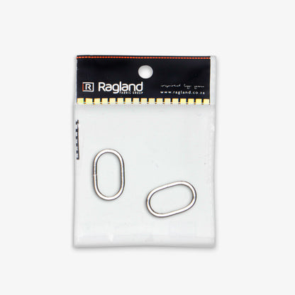 Rectangle Metal 20mm - Ragland Fabrics