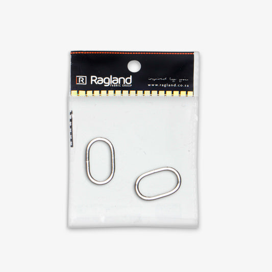 Rectangle Metal 20mm - Ragland Fabrics