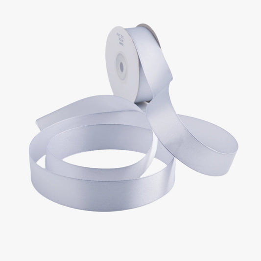 Satin Ribbon 25mm Light Grey 3107 - Ragland Fabrics