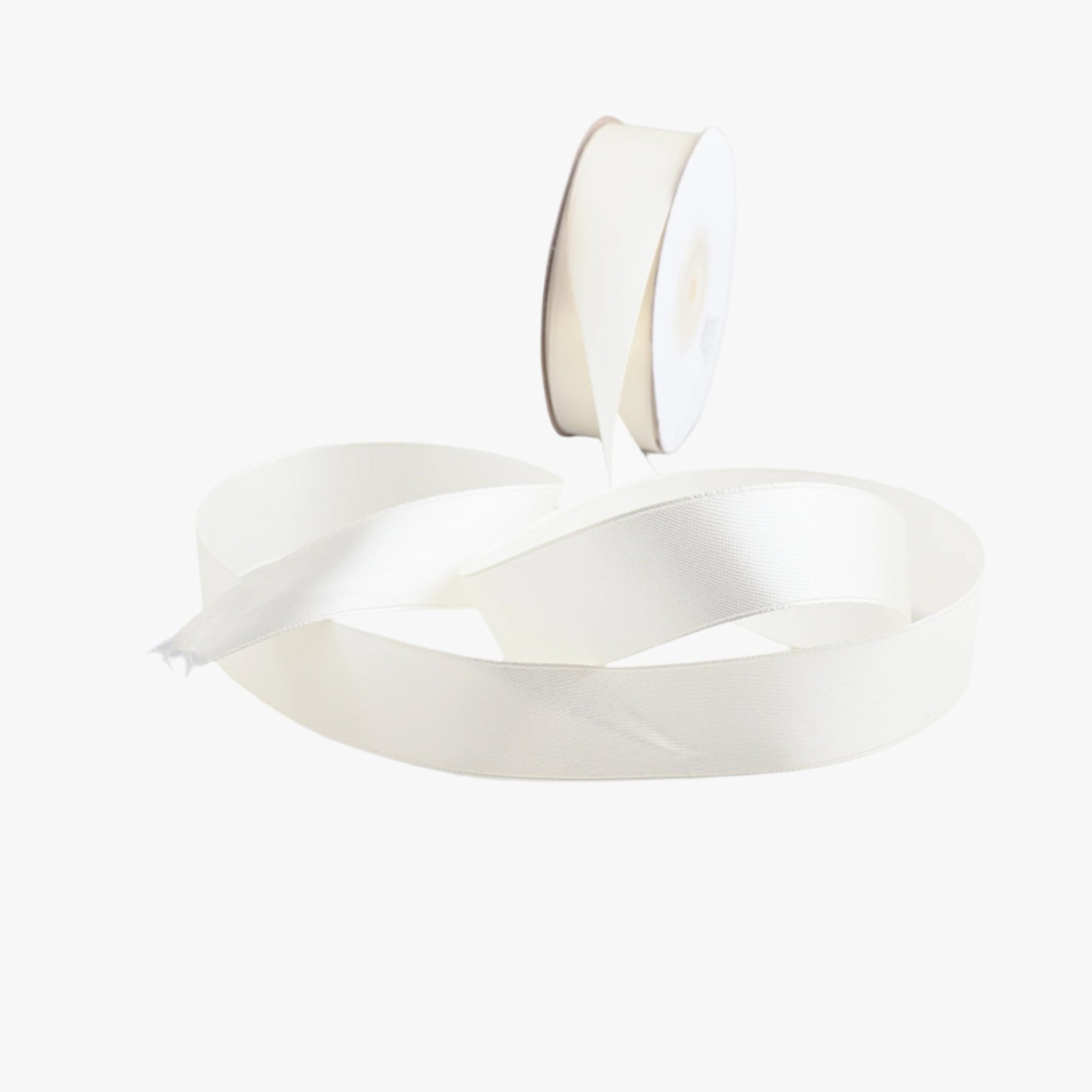 Satin Ribbon 25mm Cream 275 - Ragland Fabrics