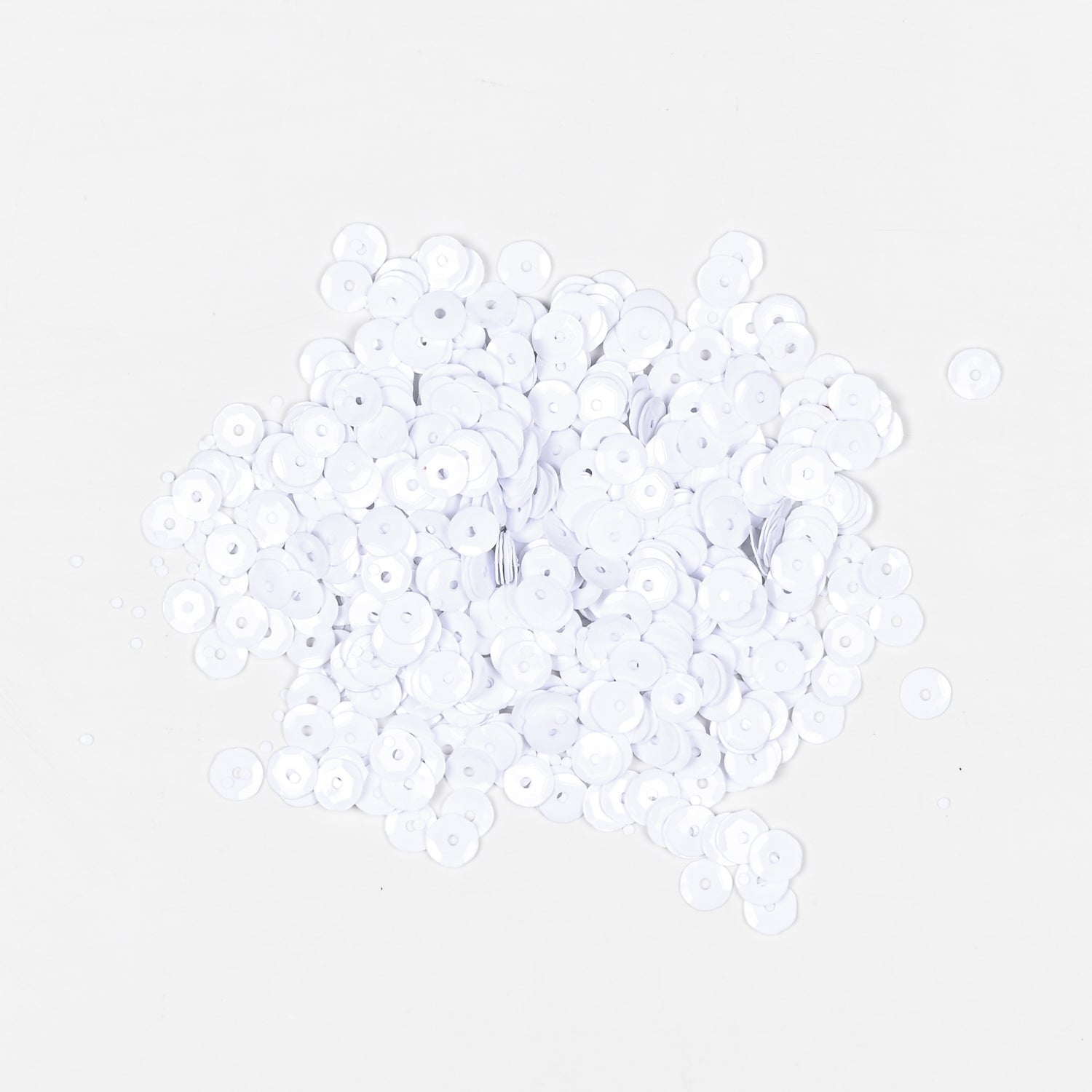 Sequins White - Ragland Fabrics