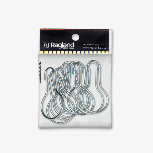 Shower Rings Metal - Ragland Fabrics
