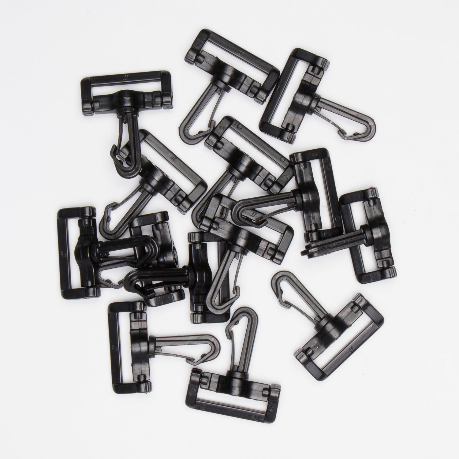 Snap Swivel Hooks Plastic 38mm - Ragland Fabrics