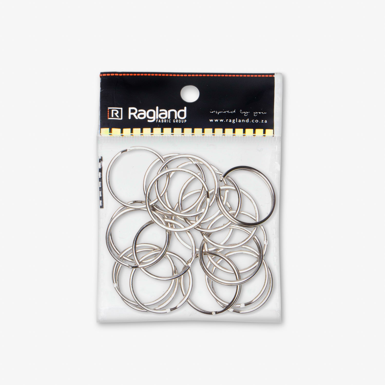 Split Rings 30mm Metal - Ragland Fabrics