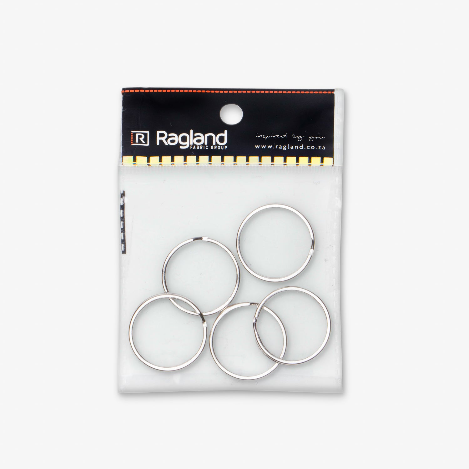 Split Rings 30mm Metal - Ragland Fabrics