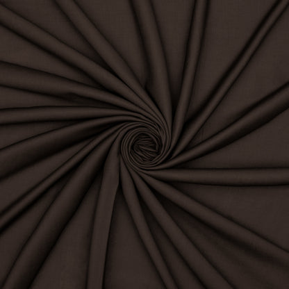 Suiting Woven - Self Edge 150cm Chocolate - Ragland Fabrics