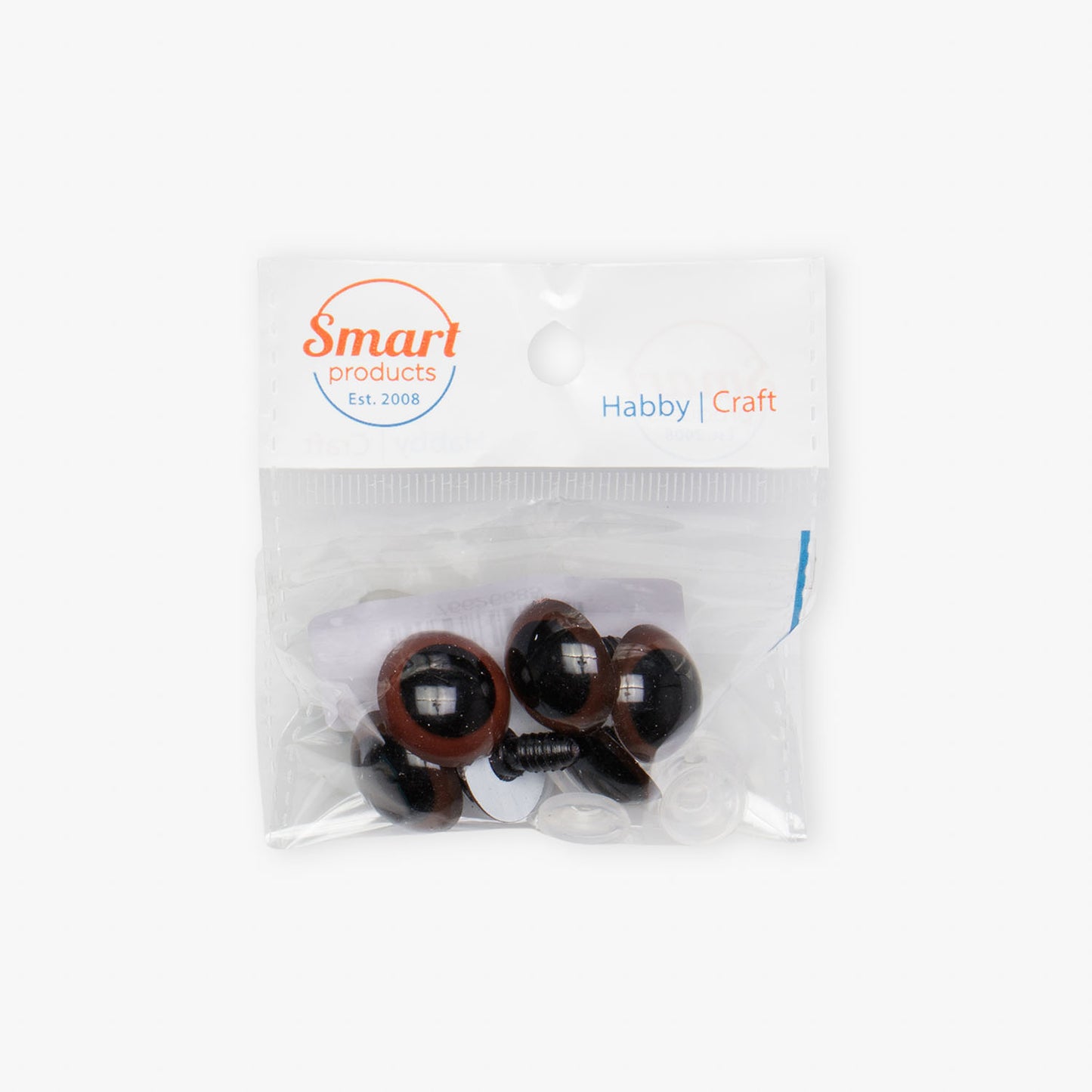 Teddy Eyes Brown 20mm (3pairs) - Ragland Fabrics