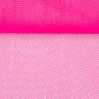 Tulle Fluorescent Cerise - Ragland Fabrics