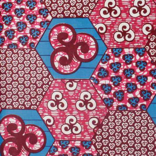 Cotton Wax Prints Design 24 - Ragland Fabrics