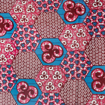 Cotton Wax Prints Design 24 - Ragland Fabrics