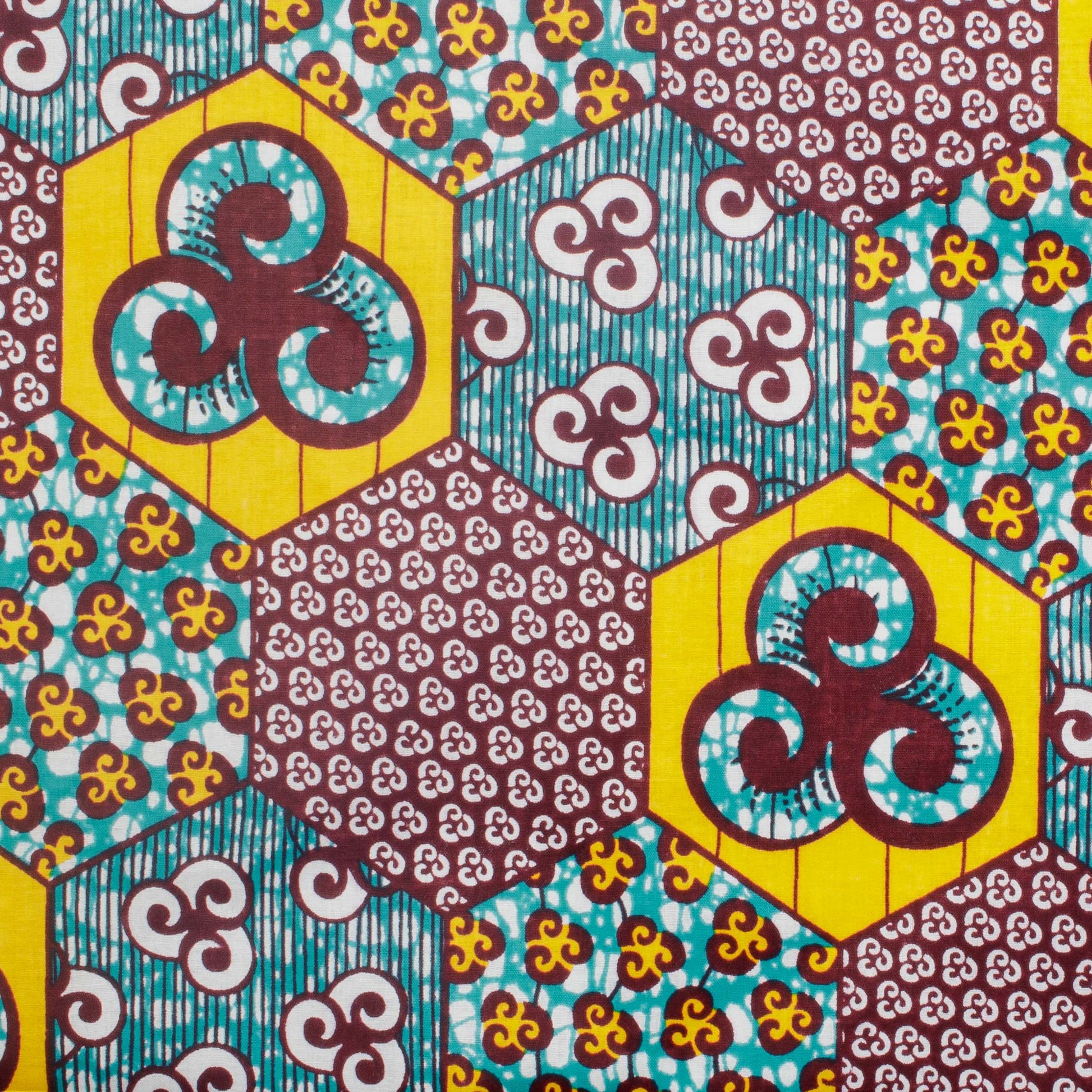 Cotton Wax Prints Design 26 - Ragland Fabrics