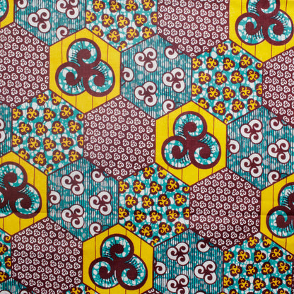 Cotton Wax Prints Design 26 - Ragland Fabrics